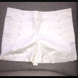 LOFT White shorts